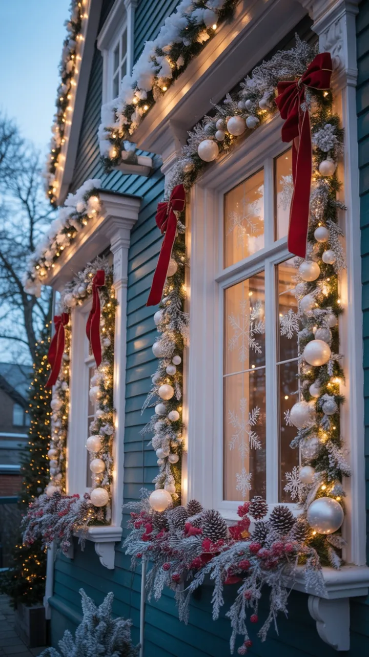 Gilded Victorian Christmas at Dusk
