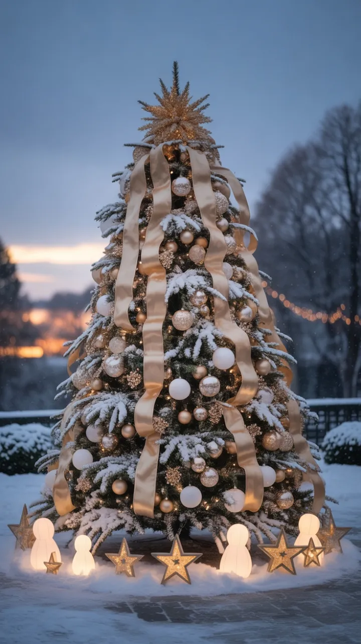 Golden Twilight Christmas Reverie