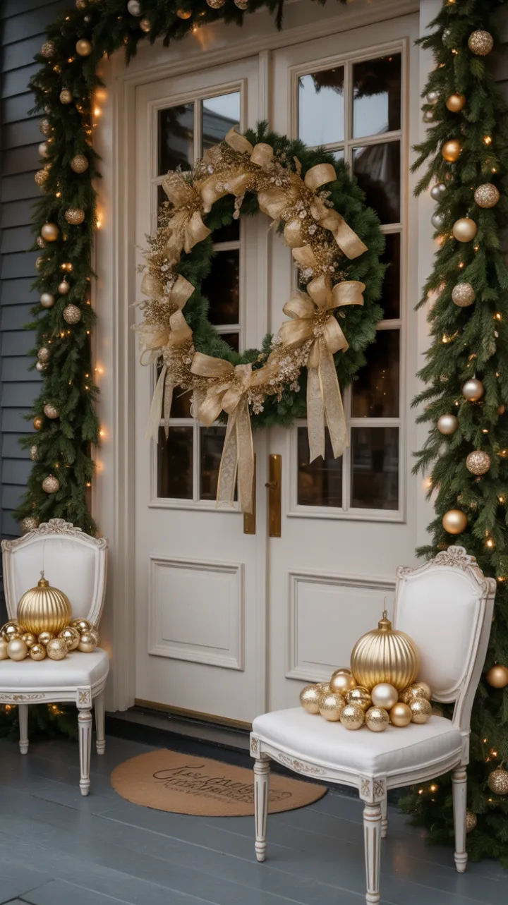 Gilded Winter Welcome