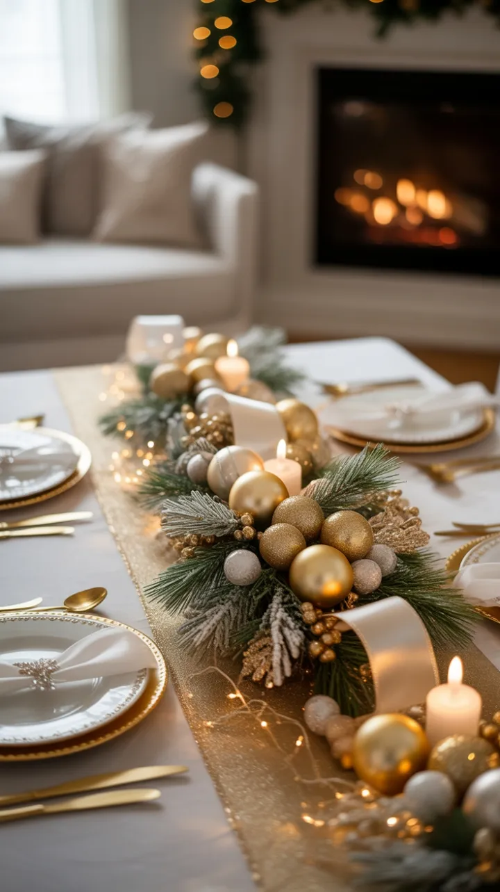 Gilded Holiday Glow – A Luxurious Christmas Table