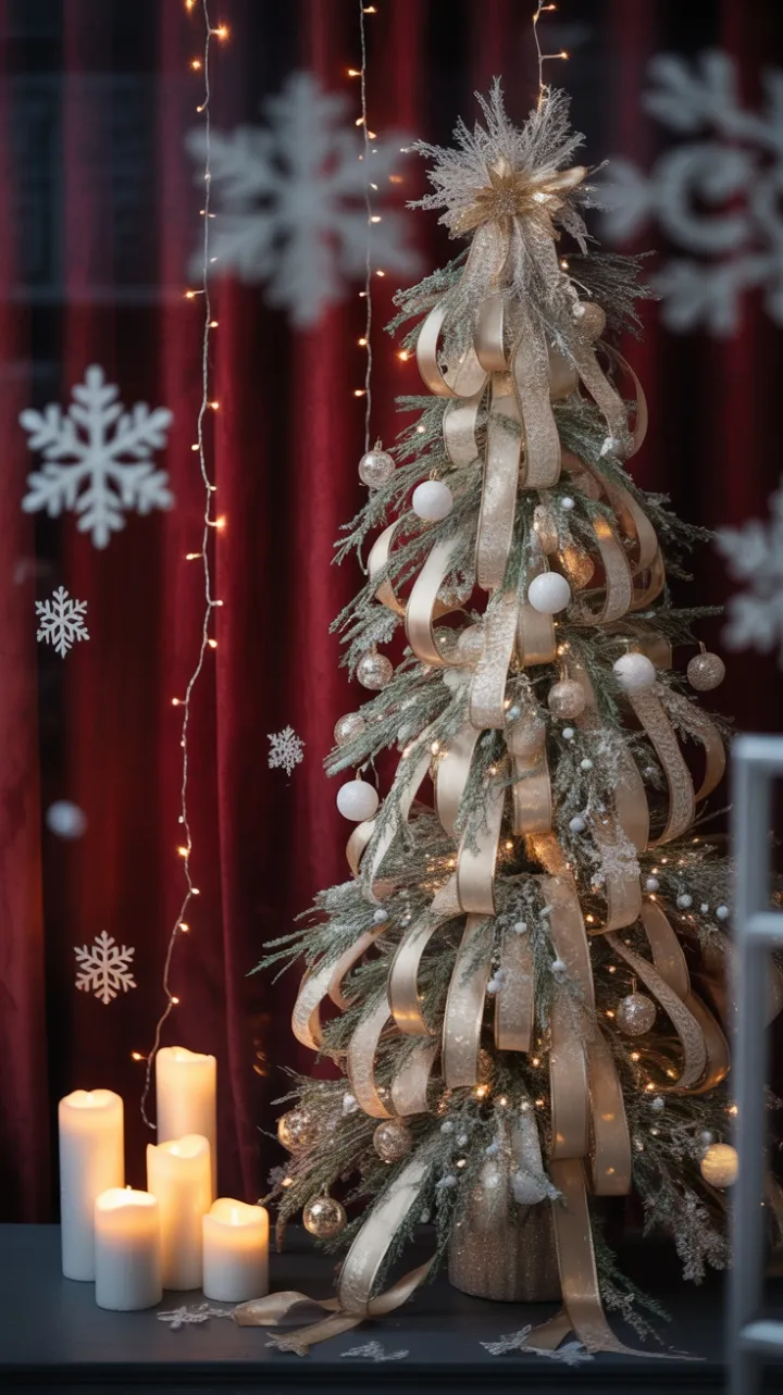 Velvet Night and the Gilded Fir