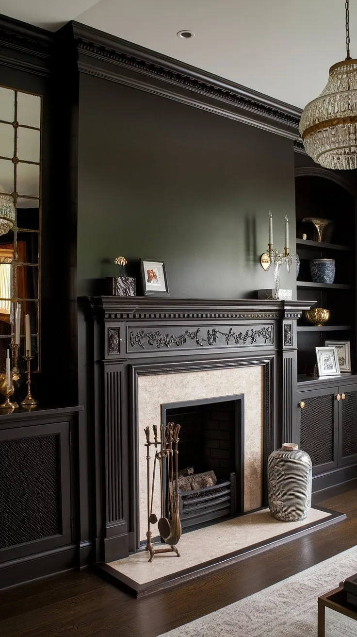 This stunning living room showcases the perfect blend of modern and rustic.  The focal point? A breathtaking shiplap fireplace, complete with a modern fireplace design and built-in shelves for added functionality. The fireplace wall, with its faux brick texture, adds depth and character.  The fireplace with tv setup is cleverly integrated, creating a cozy and sophisticated fireplace seating area.  The entire fireplace liner and the flush wall fireplace installation are flawlessly executed.