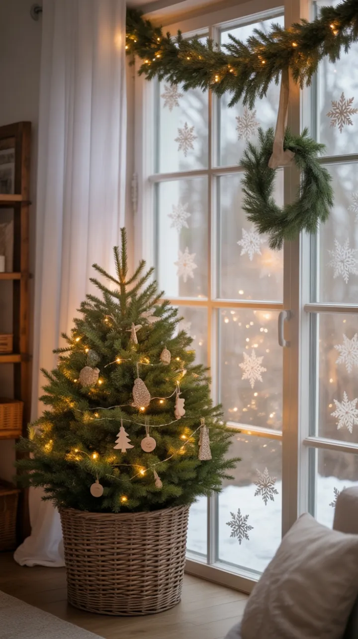 Cozy Farmhouse Christmas in Soft Winter Light