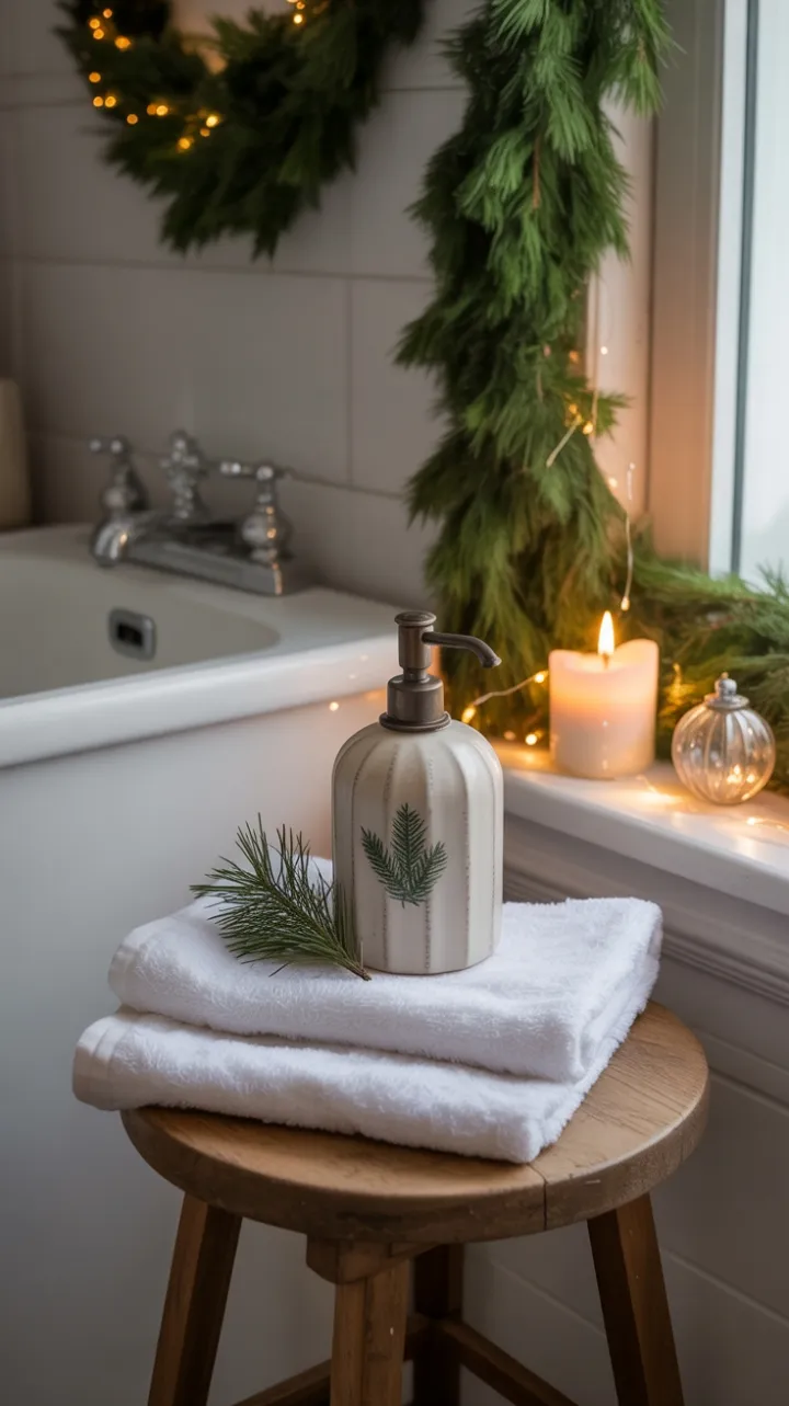 Farmhouse Christmas Glow: Warmth, Pine, and Cozy Charm