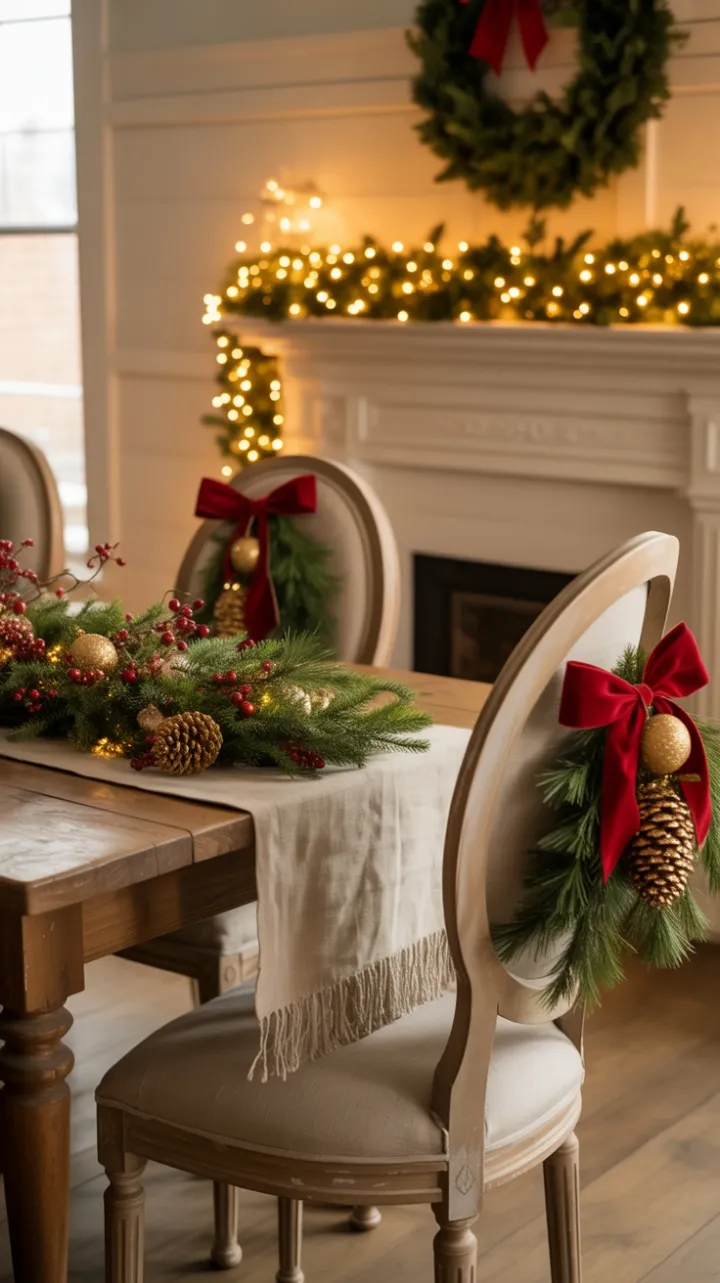 Warmth of a Farmhouse Christmas Table