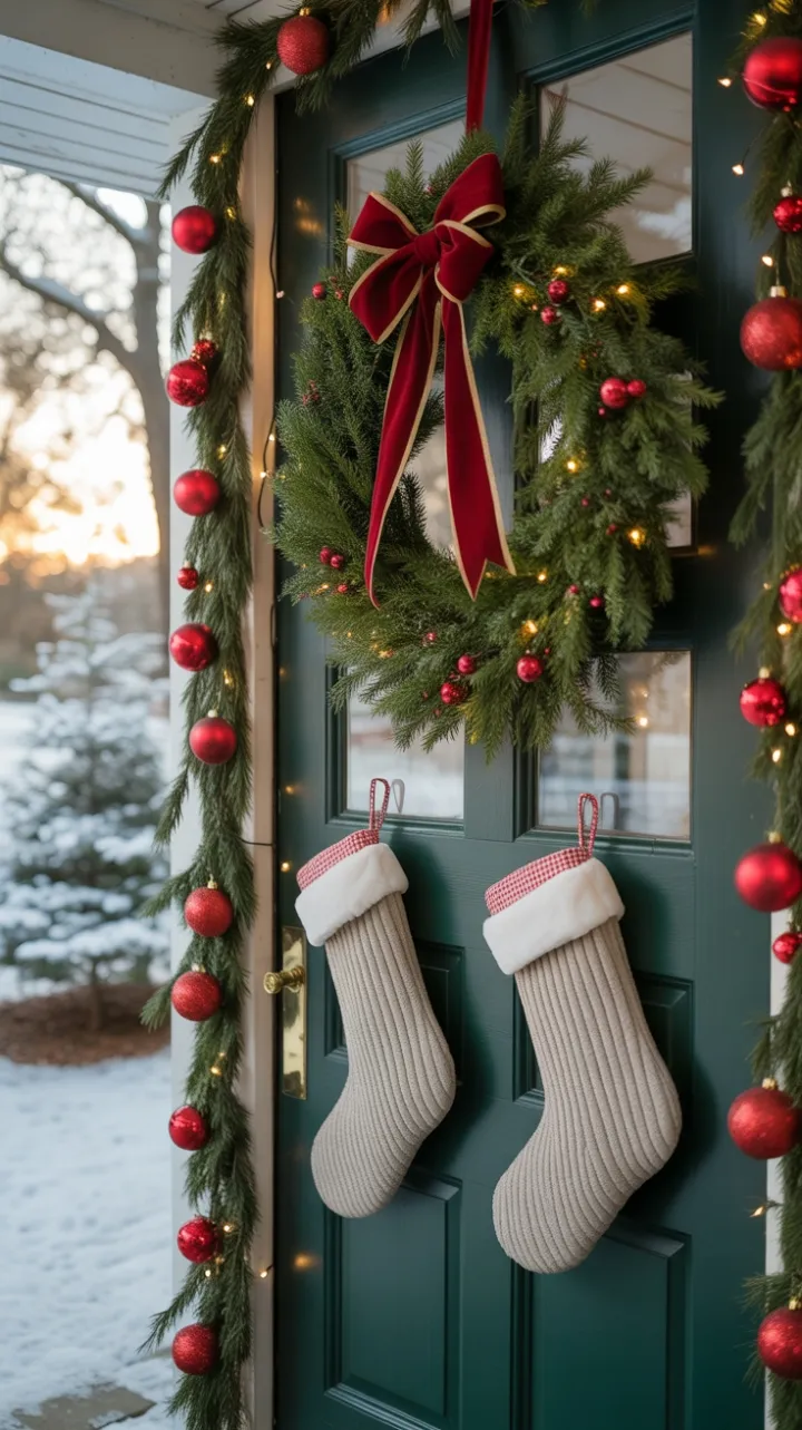 Cozy Farmhouse Christmas Welcome