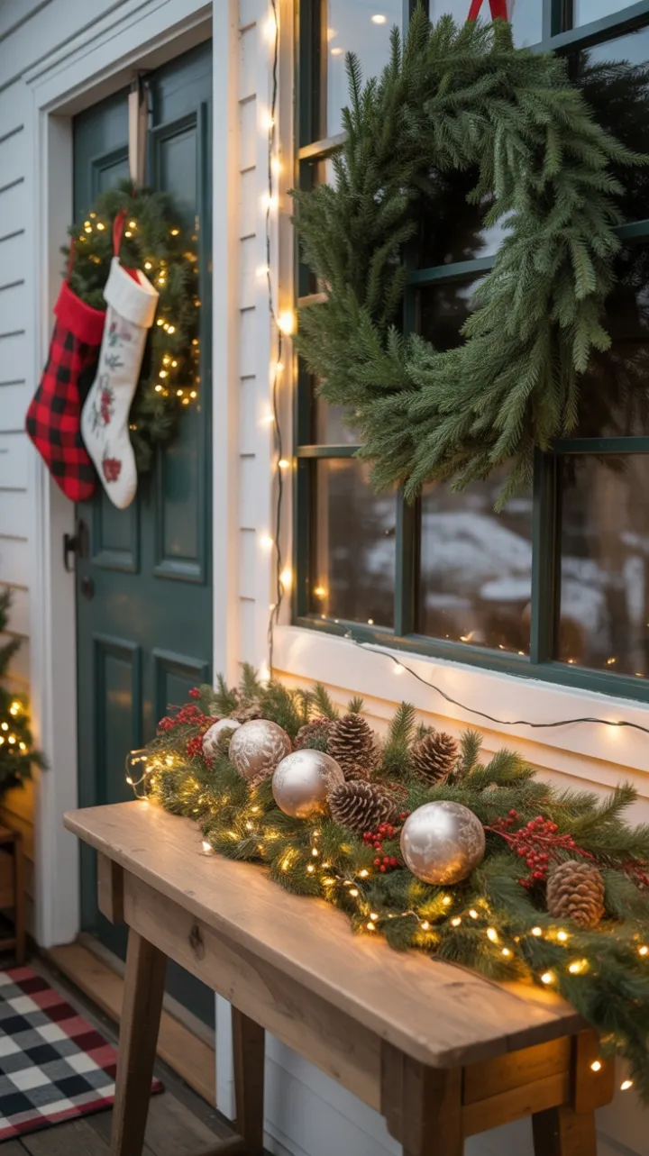 Cozy Farmhouse Christmas Welcome