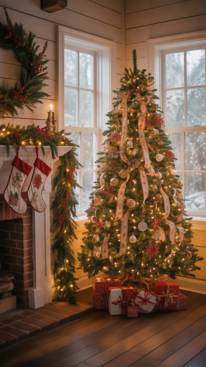 Hearthside Farmhouse Christmas Glow