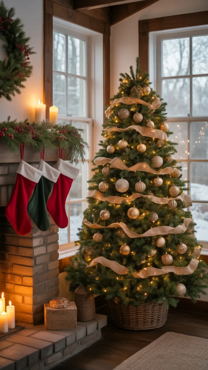 Snow-Kissed Farmhouse Christmas Glow