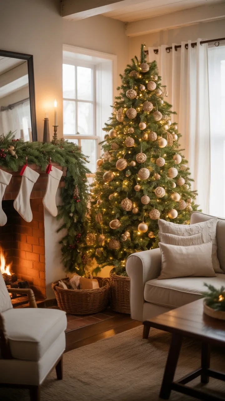 Warmth and Wonder in a Rustic Farmhouse Christmas