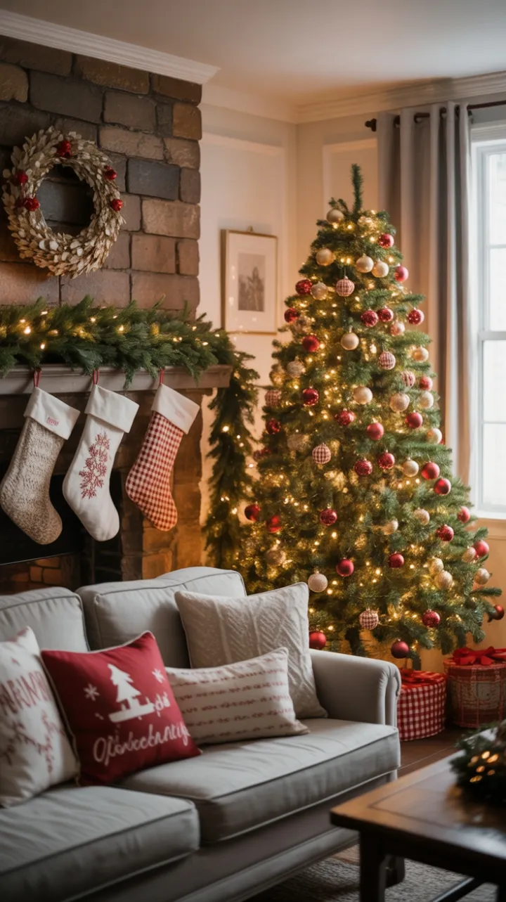 Cozy Farmhouse Christmas Glow