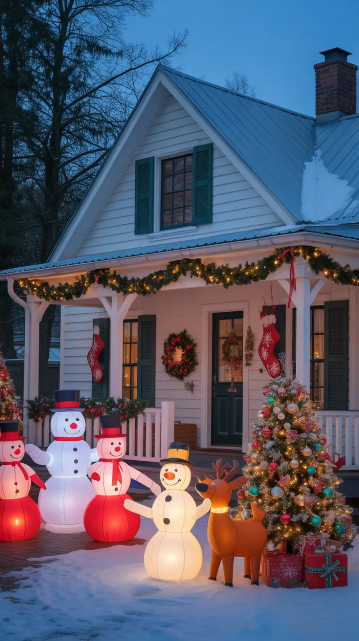 Twilight Magic at the Christmas Farmhouse