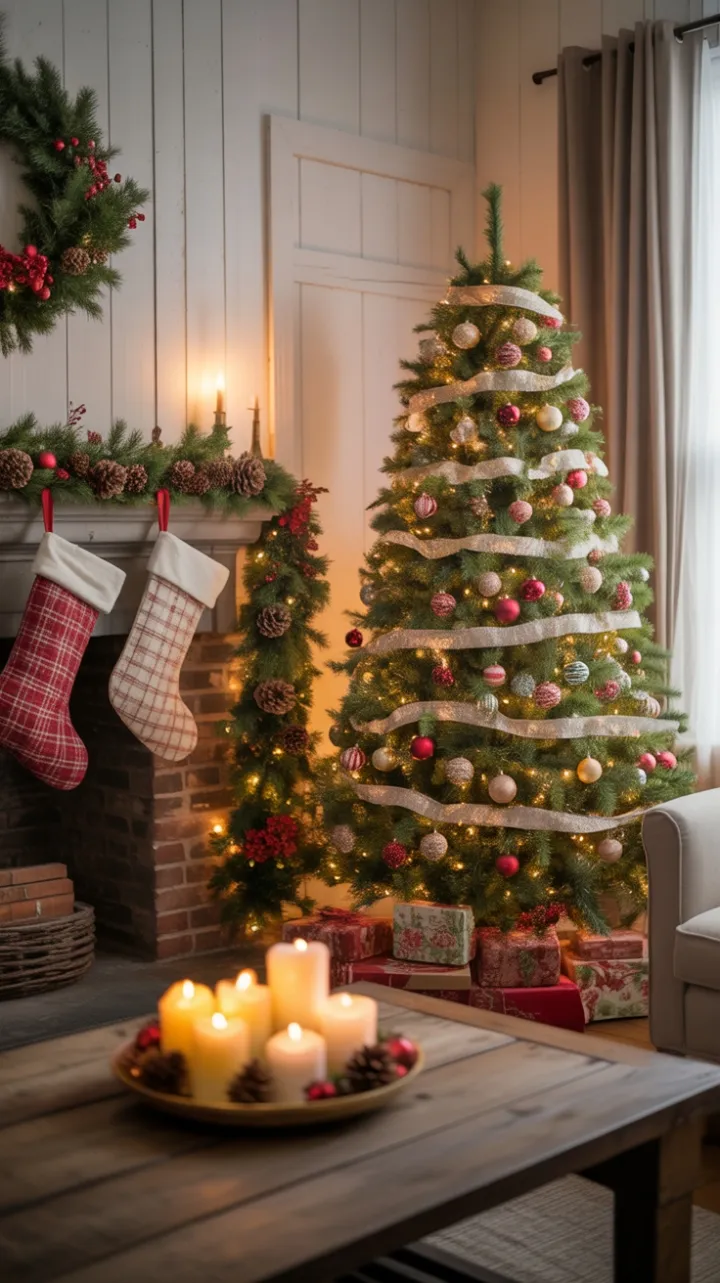 Cozy Farmhouse Christmas Glow