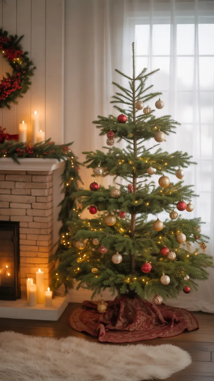 Sunlit Farmhouse Christmas Warmth