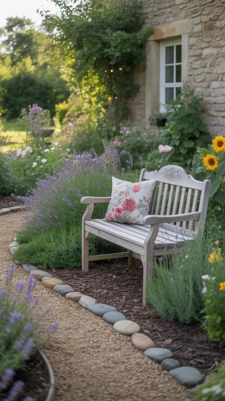 Golden-Hour Garden Retreat at the Stone Farmhouse