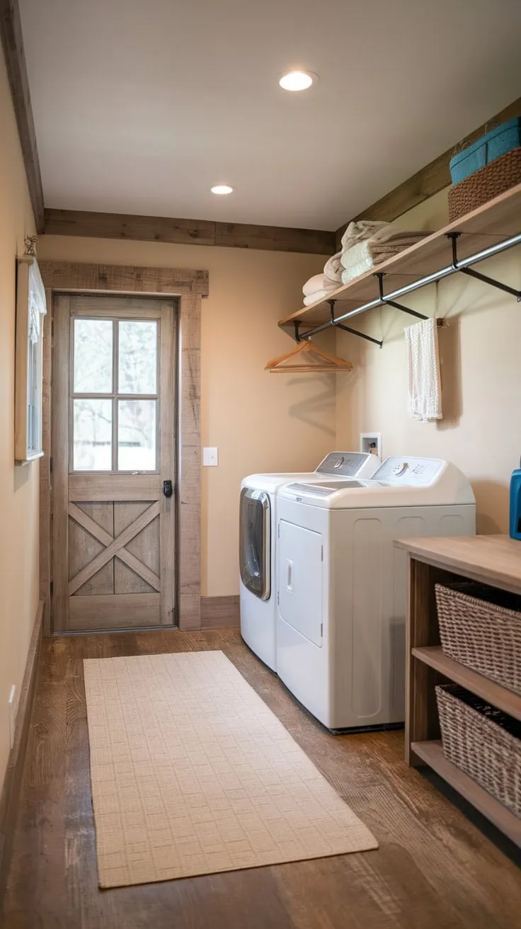 Rustic Revival: Breathing New Life into Laundry Spaces