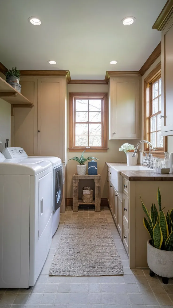 Home Sweet Home: Laundry with Farmhouse Charm