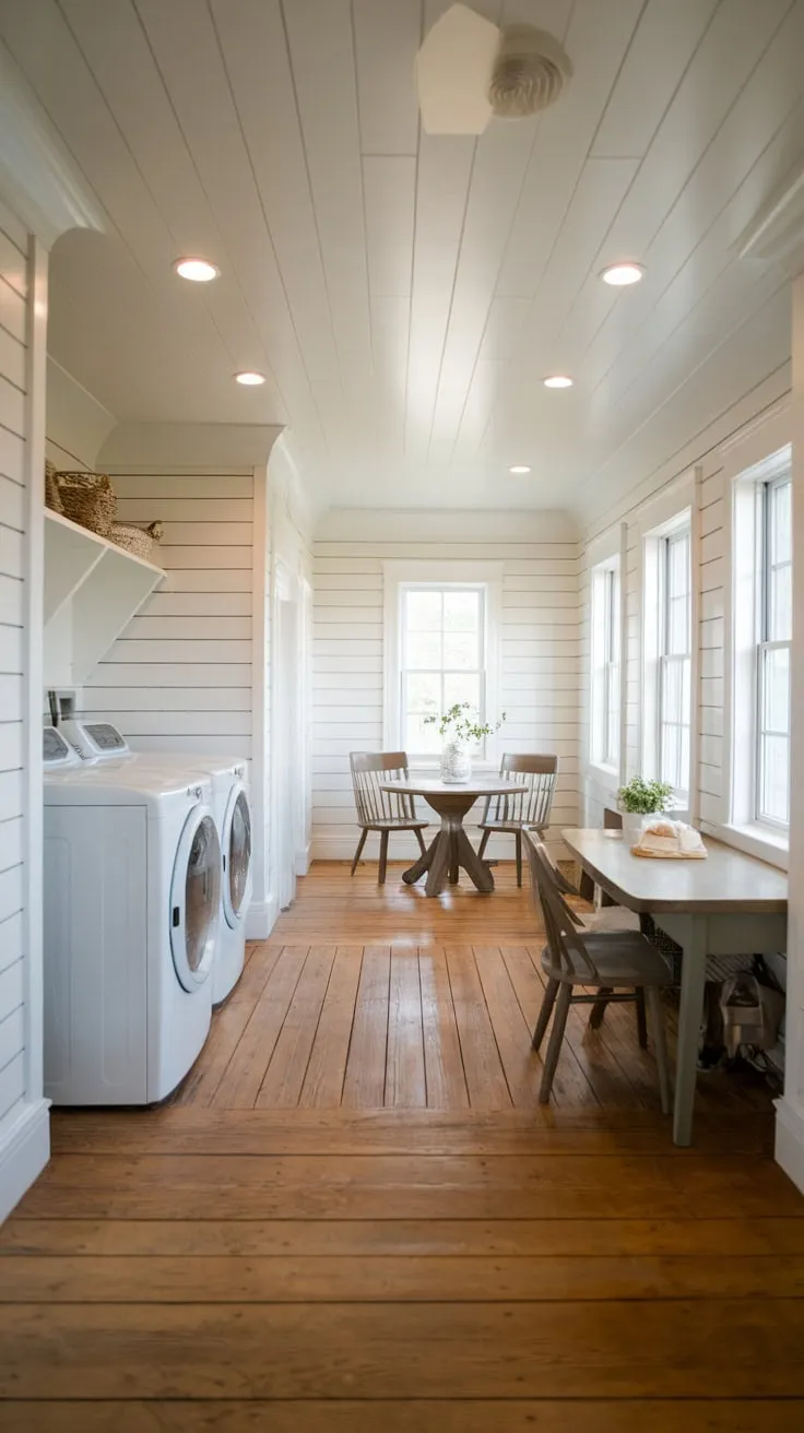 Country Charm: A Laundry Room that Feels Like Home