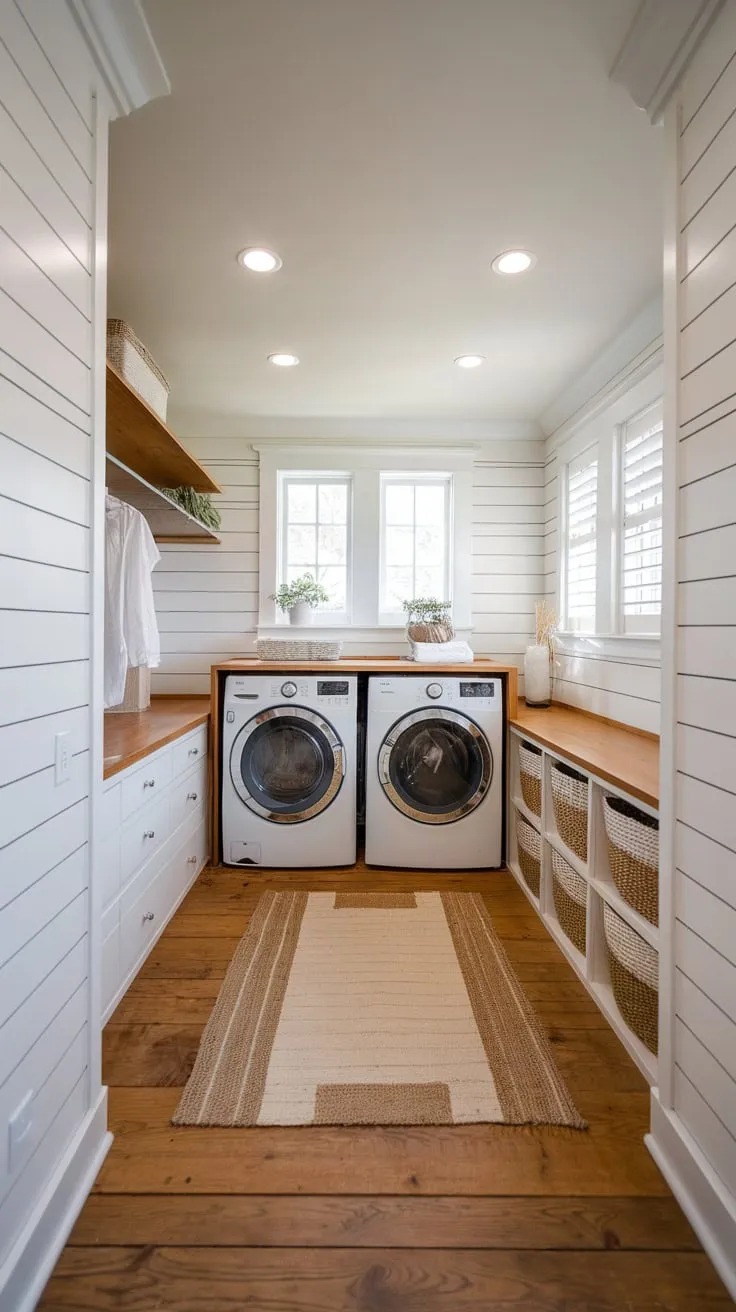 Chic Fabrics and Cozy Atmosphere: Transform Your Laundry Routine