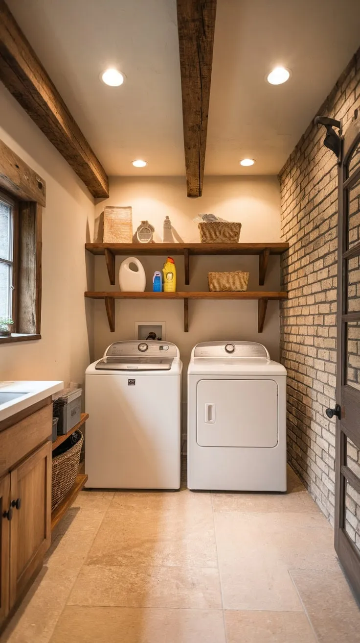 The Soul of the Home: A Laundry Room Full of Charm and Warmth