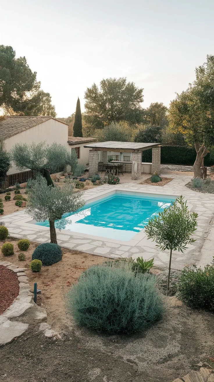 This charming farmhouse offers the ultimate escape: sun-drenched days by the pool, shaded relaxation under the pergola, and the peaceful ambiance of a meticulously landscaped garden. A dream come true.