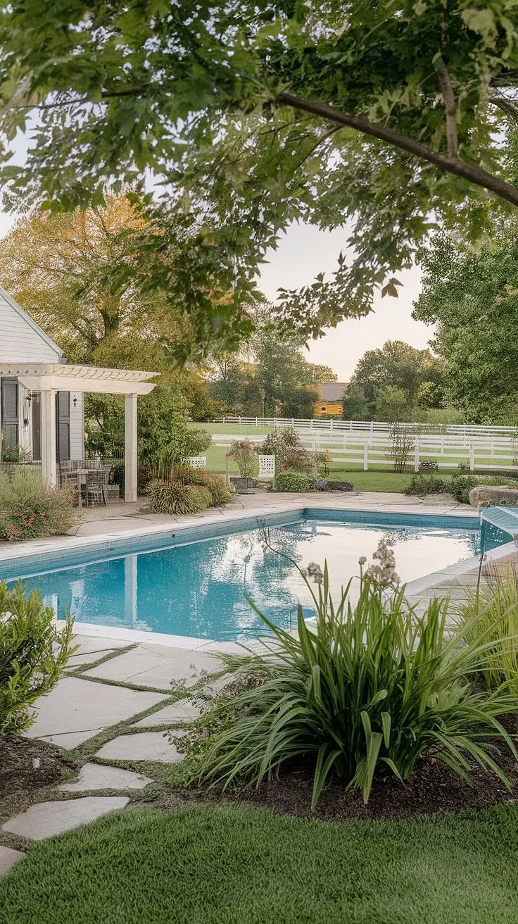 This charming farmhouse offers the ultimate escape: sun-drenched days by the pool, shaded relaxation under the pergola, and the peaceful ambiance of a countryside haven. A dream come true.