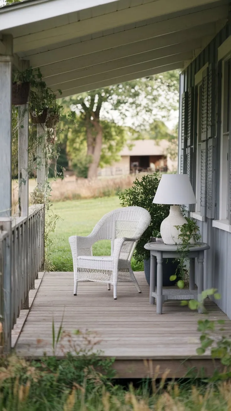 Charming Rustic Farmhouse Porch Decor Ideas