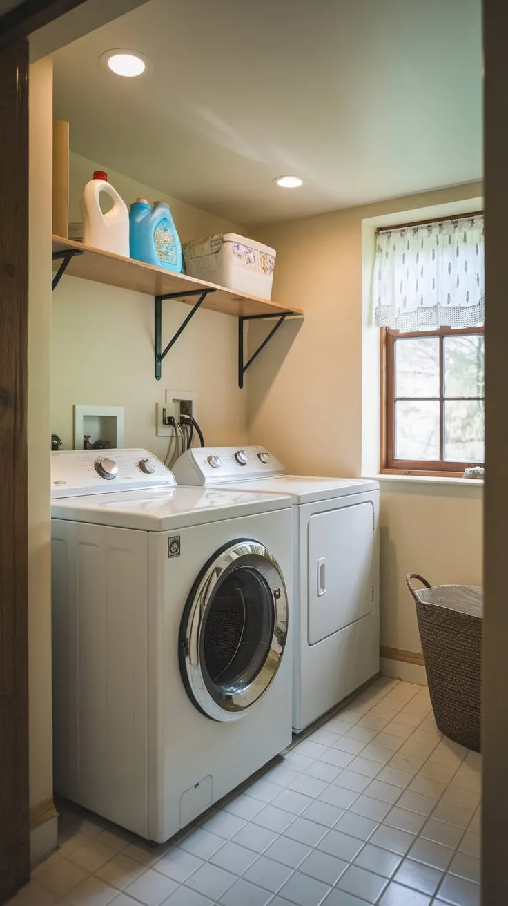 The Heart of the Farmhouse: A Cozy Laundry Nook
