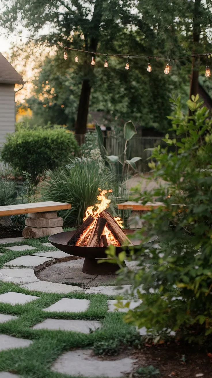 Imagine cozy evenings spent around this captivating fire pit backyard.  The fire pit patio, designed with meticulous fire pit landscaping, offers a tranquil retreat.  From the charming fire pit seating ideas to the strategically placed lighting around the fire pit, every detail contributes to the romantic yard ideas.  This outdoor fire pit design, featuring bonfire pits and thoughtful backyard fire features, is the epitome of backyard landscaping ideas.