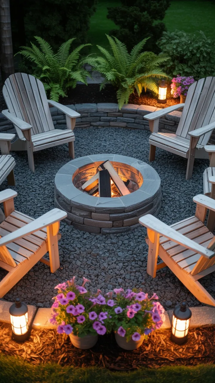 Lantern-Lit Garden Hearth