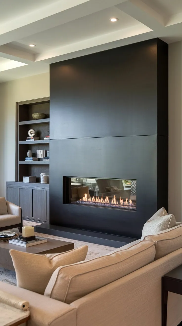 This living room's charm lies in the detail:  a stunning half wall wainscoting design showcasing beautiful white wainscoting panels below a warm beige wall.  The wall trim molding and overall wall paneling create a sense of timeless elegance, perfectly complemented by the dark wood flooring.  The half wall molding adds a touch of architectural interest.