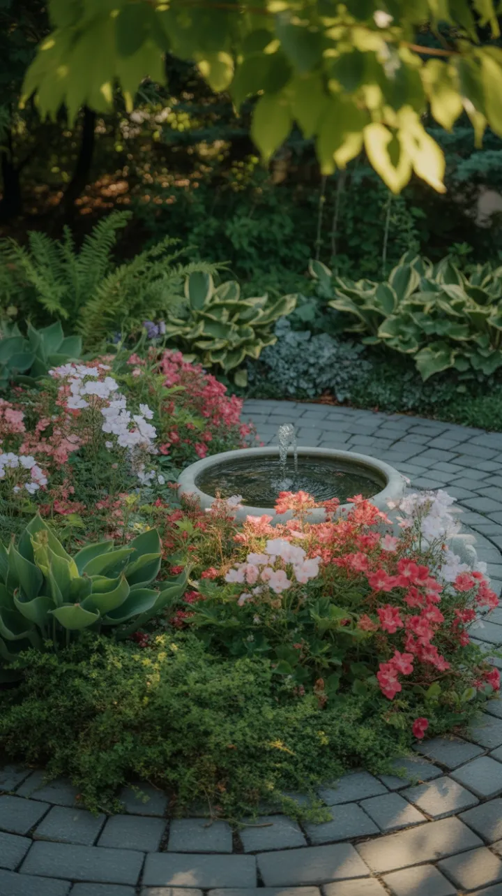 Dappled Light and Blooming Serenity