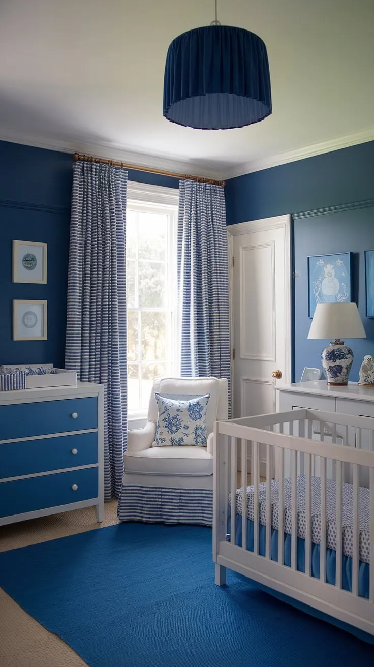 Dreamy French Country Nursery: This baby girl's room is bursting with girly nursery themes and offers plenty of baby nursery inspiration for creating a perfectly organized space.  Find more baby room themes and girl nursery ideas for your little one's haven.