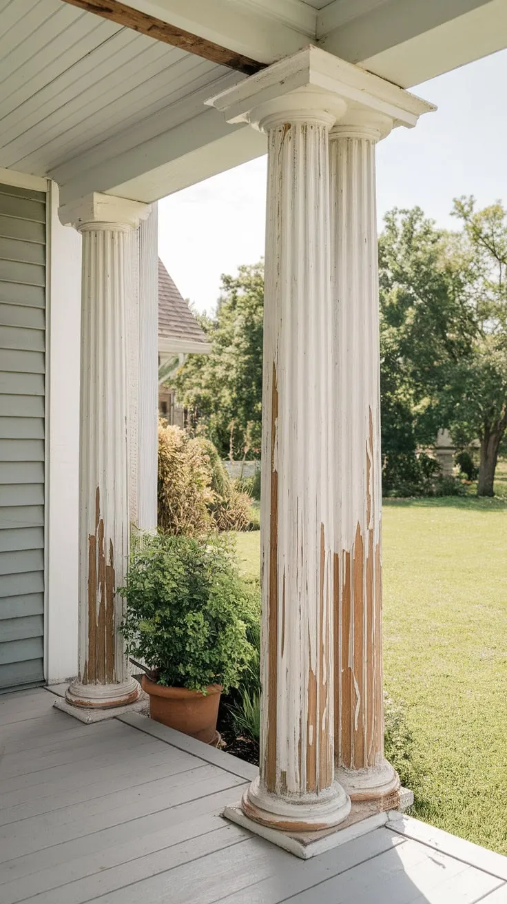 Rustic Elegance: A Front Porch Story