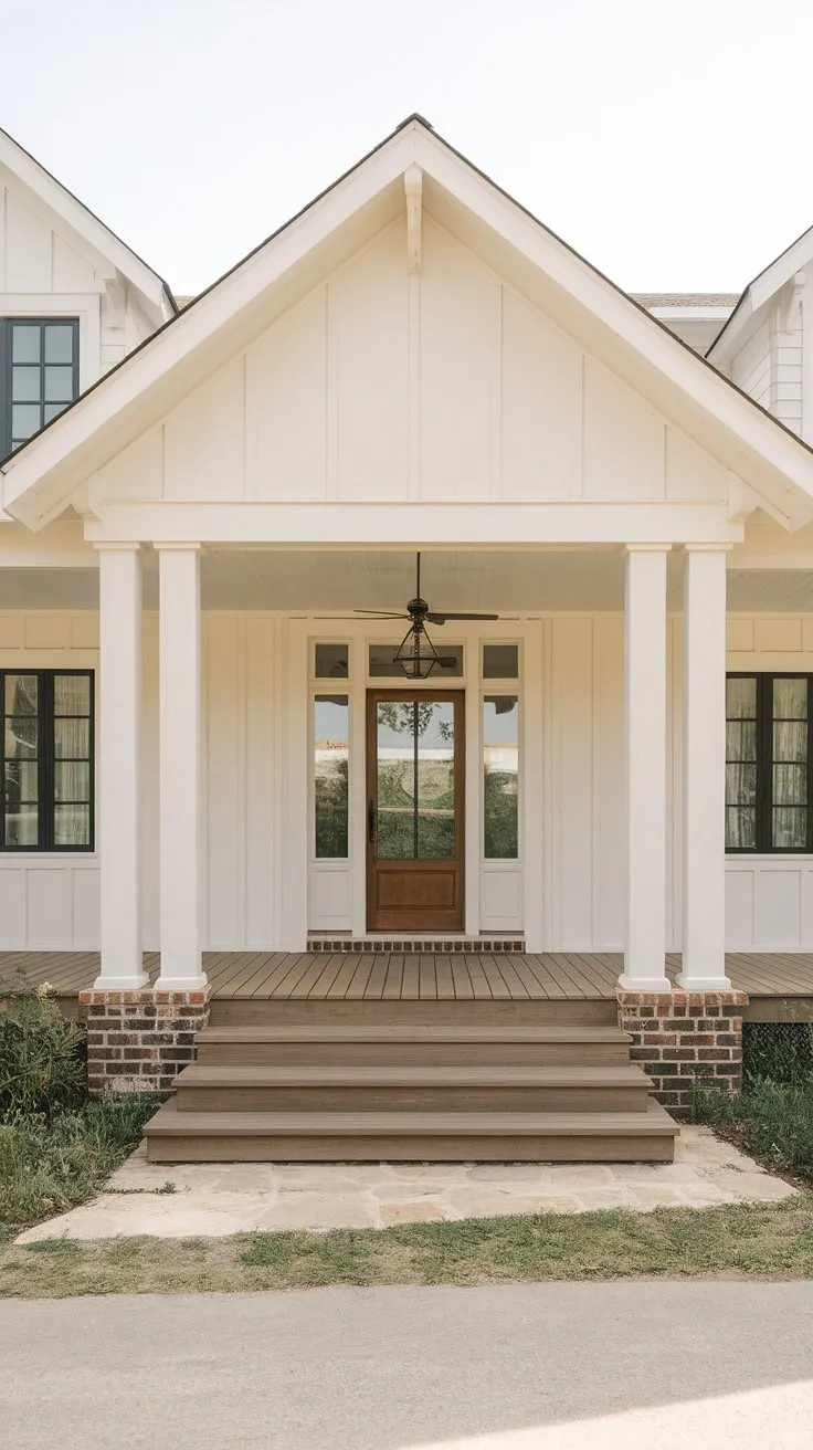 Charming Modern Farmhouse Front Porch