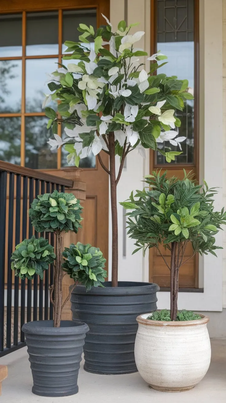 Stylish Planters Transforming Your Front Porch Vibe