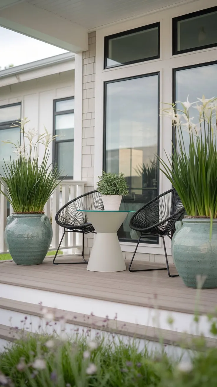 Charming Spring Vibes with Front Porch Pots