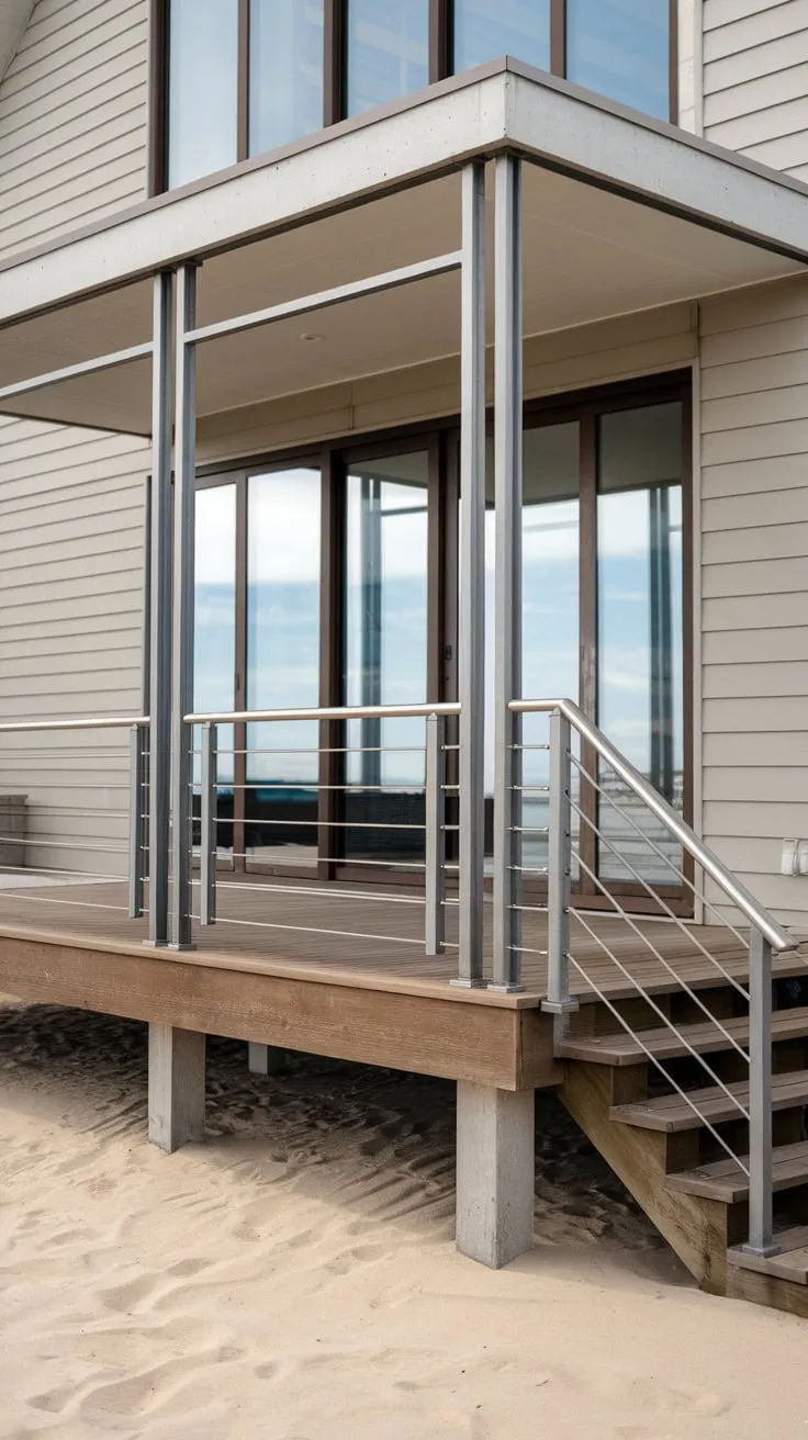 Modern Front Porch Railing: A Perfect Blend of Form and Function