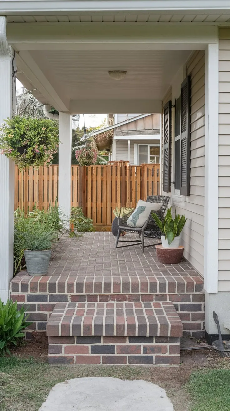 Budget-Friendly Front Porch Transformation