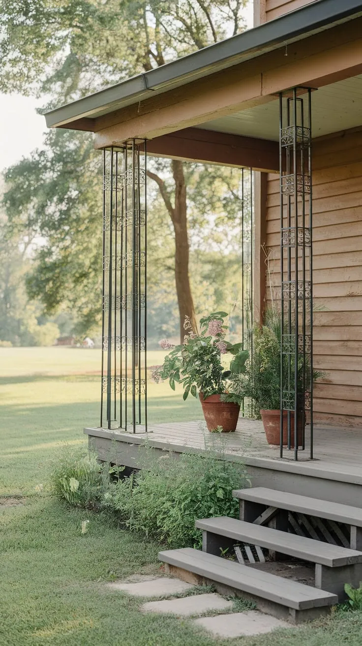 Embrace the Outdoors: A Roofless Porch Oasis