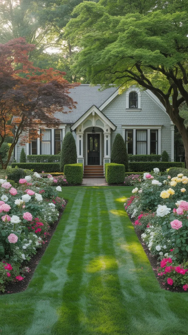 Picture-Perfect Symmetry at a Charming Victorian Home