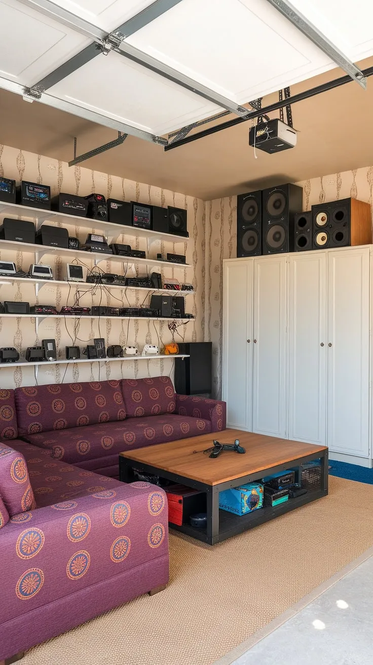 This garage game room transformation is the ultimate mancave in garage, showcasing cool man cave ideas and clever garage design. From gaming garage ideas to hobby room ideas, this garage conversion games room is a gamer's paradise.