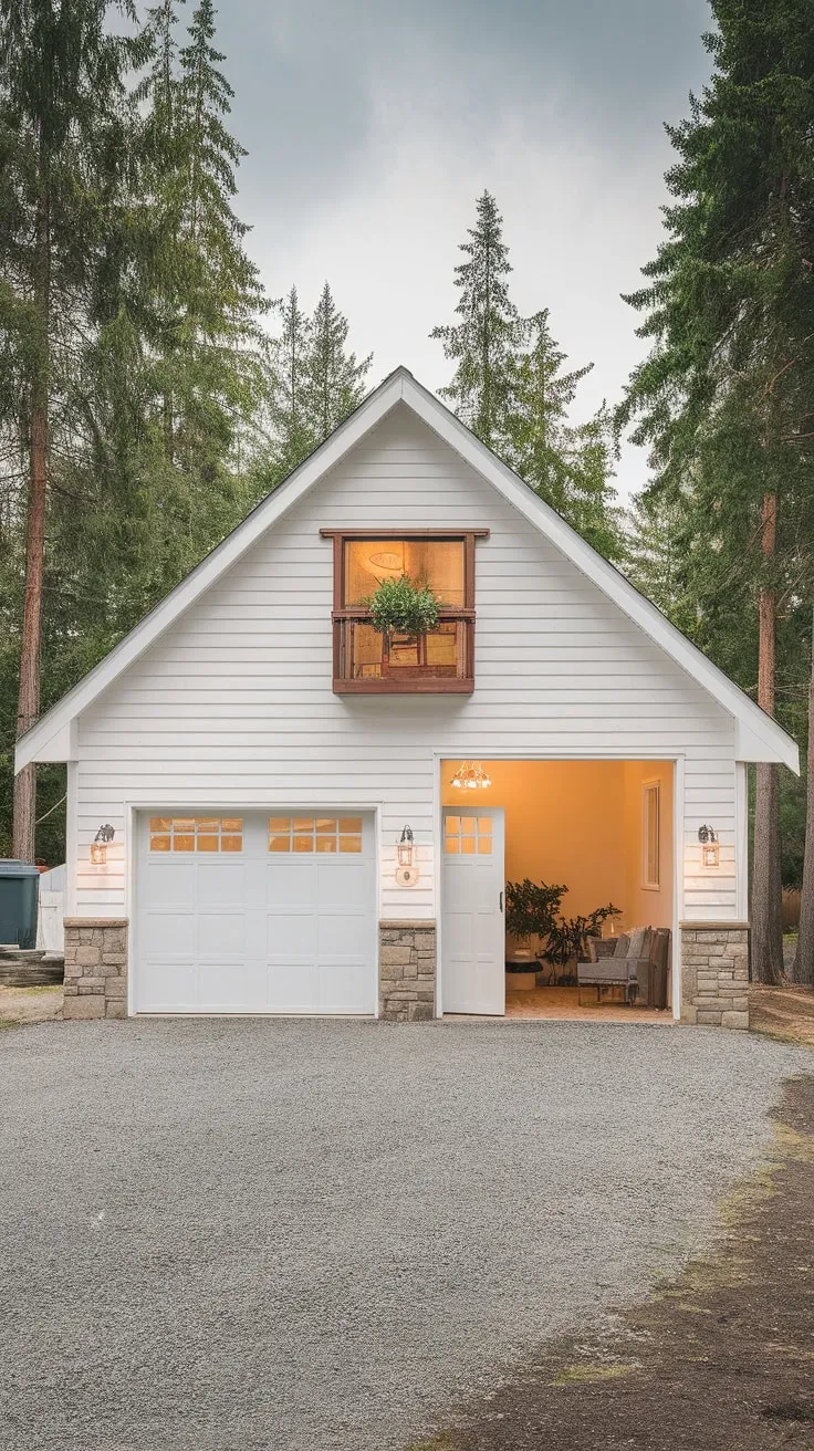 Transform your garage into a versatile living space with single-story apartment plans, perfect for guests or multigenerational living