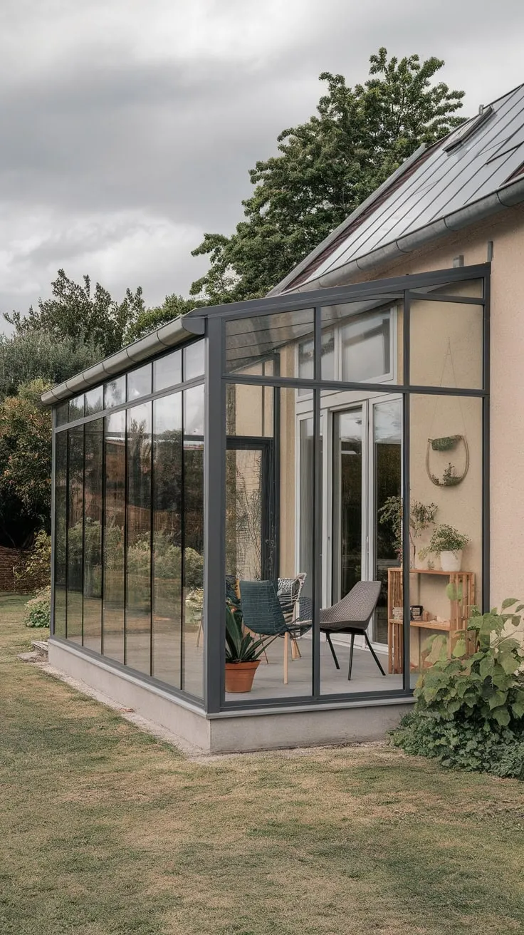 Stunning Glass Porch Oasis
