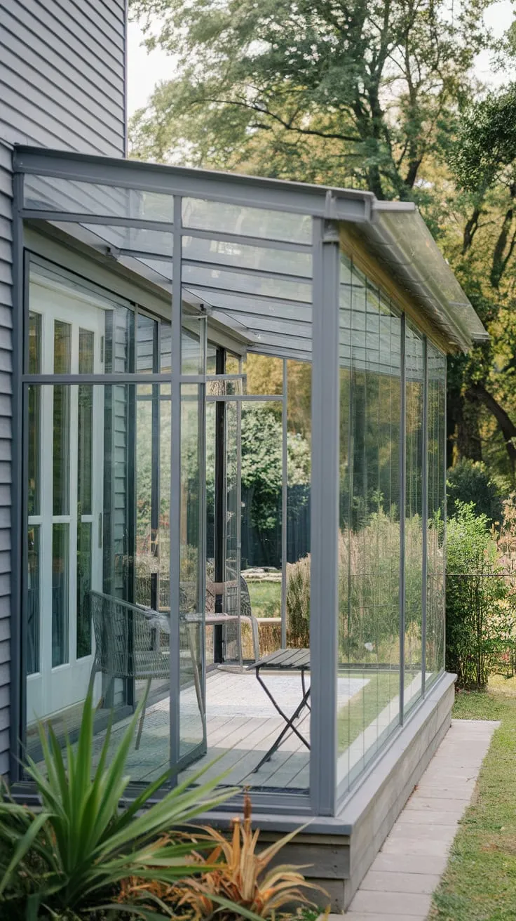 Stunning Glass Porch Oasis