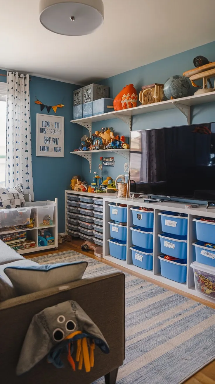 This small home office, tucked away in a hallway, showcases the power of smart design.  The built-in desk maximizes space, creating a dedicated workspace without sacrificing precious square footage.  This efficient office layout is perfect for those seeking small office ideas or a seamless integration of office and living room combo in a shared office space.  A testament to clever home office design.