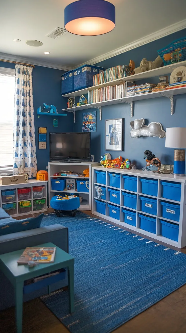 Maximize your space with this ingenious home office design.  A built-in desk cleverly utilizes this hallway office, creating a functional and stylish small home office.  The natural light from the window and the addition of greenery make this shared office space feel surprisingly spacious.  Perfect for those seeking small office ideas and an efficient office layout.