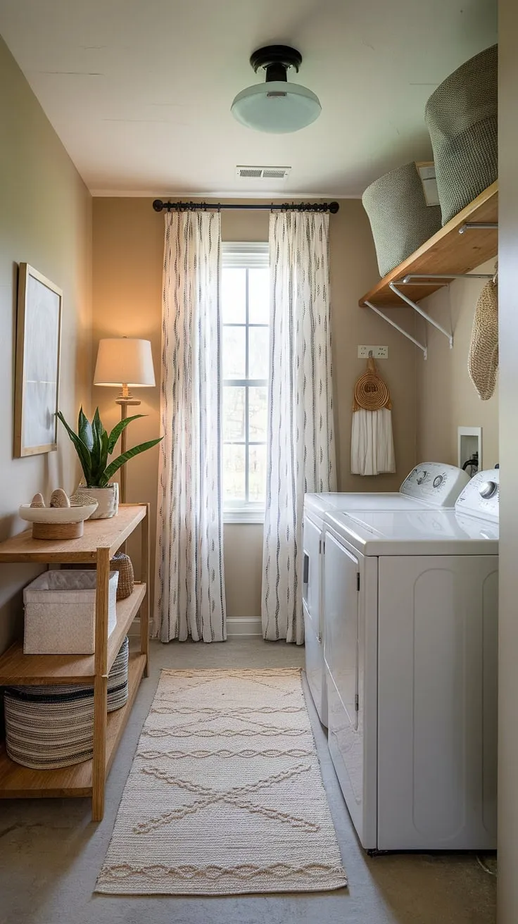 The elegant high wainscoting and detailed board and batten trim create a stunning focal point in this dining room.  This DIY board and batten project showcases the versatility of wainscoting styles, proving it's equally at home in a dining room, bedroom, or even a bathroom. The alternating light and dark panels add depth and character to the board and batten wall.