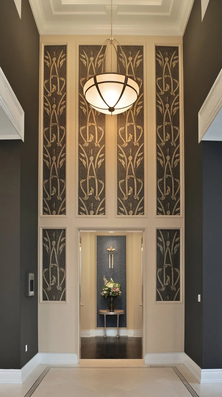 This home office guest room seamlessly blends work and relaxation.  The clever guest room Murphy bed transforms the space from a productive office to a cozy guest bedroom in seconds. Be our guest!