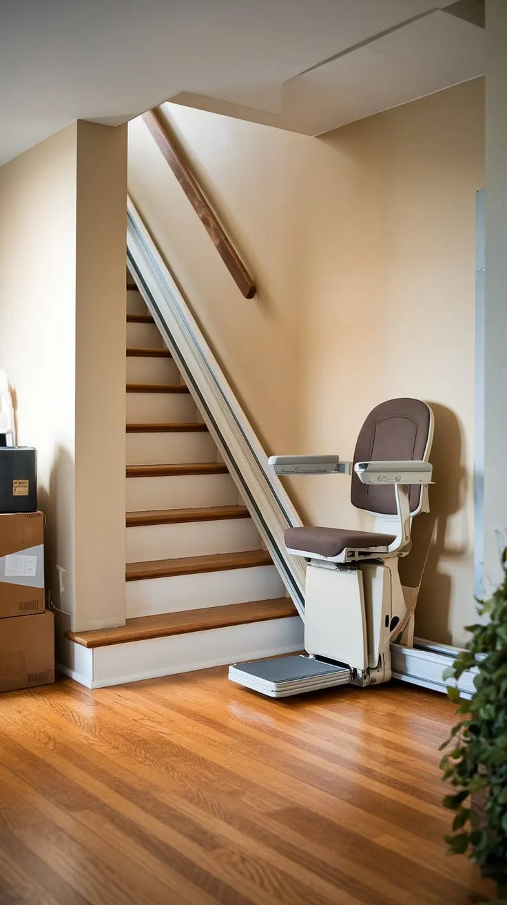 Transform a corner of your living room into a haven of productivity with this small space home office.  This home office design showcases how a dual monitor desk setup can seamlessly integrate into a small area, maximizing efficiency without sacrificing style.  Ideal for those seeking office ideas for small spaces, this compact home office demonstrates that a functional workspace can be created even in limited areas, offering inspiration for bedroom office ideas or even an office in closet. The small office with window adds a touch of natural light, enhancing the overall home office living room ambiance.